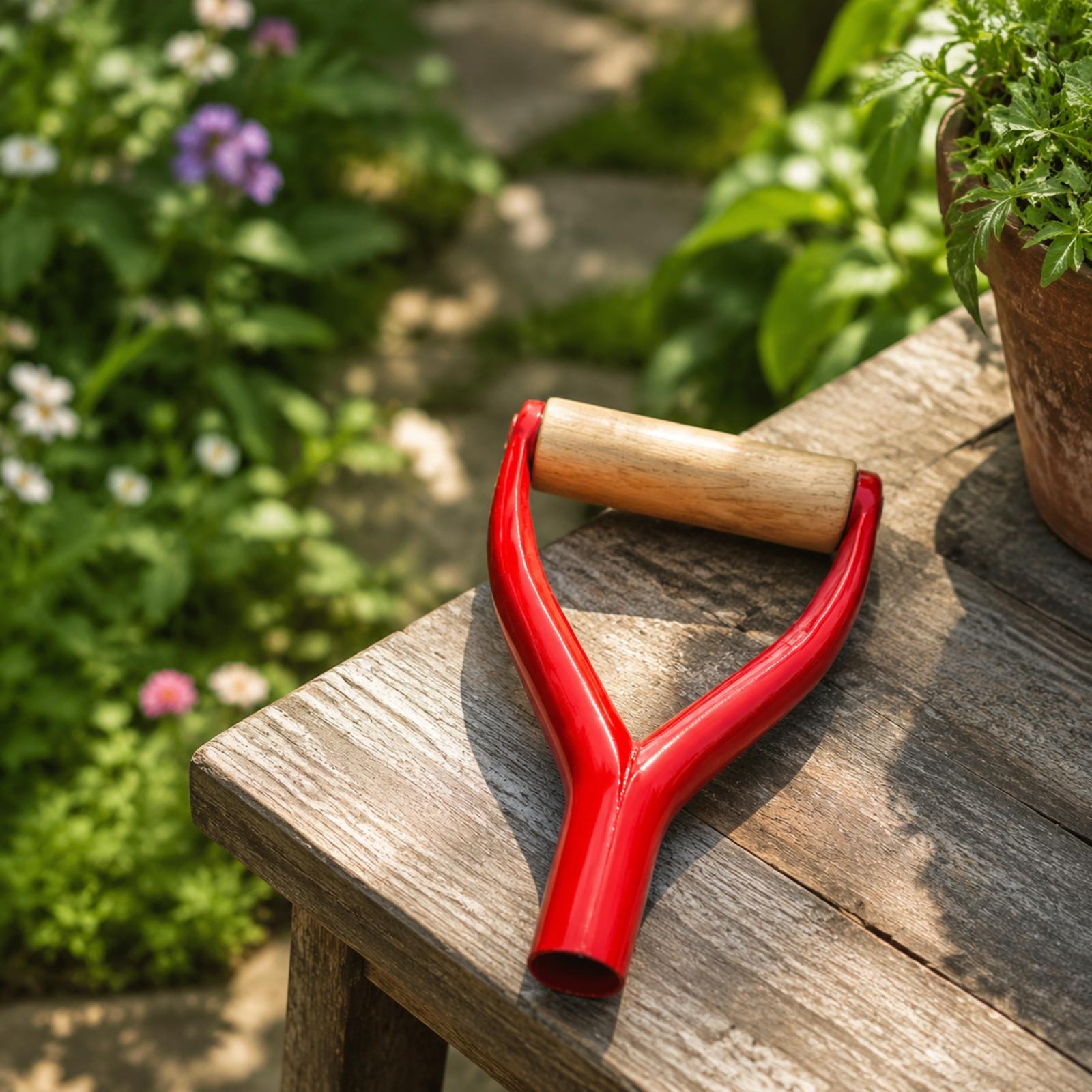 مقبض بديل لمجرفة يدوية مزدوجة، - مراجعة Spade Digging Fork وسعره