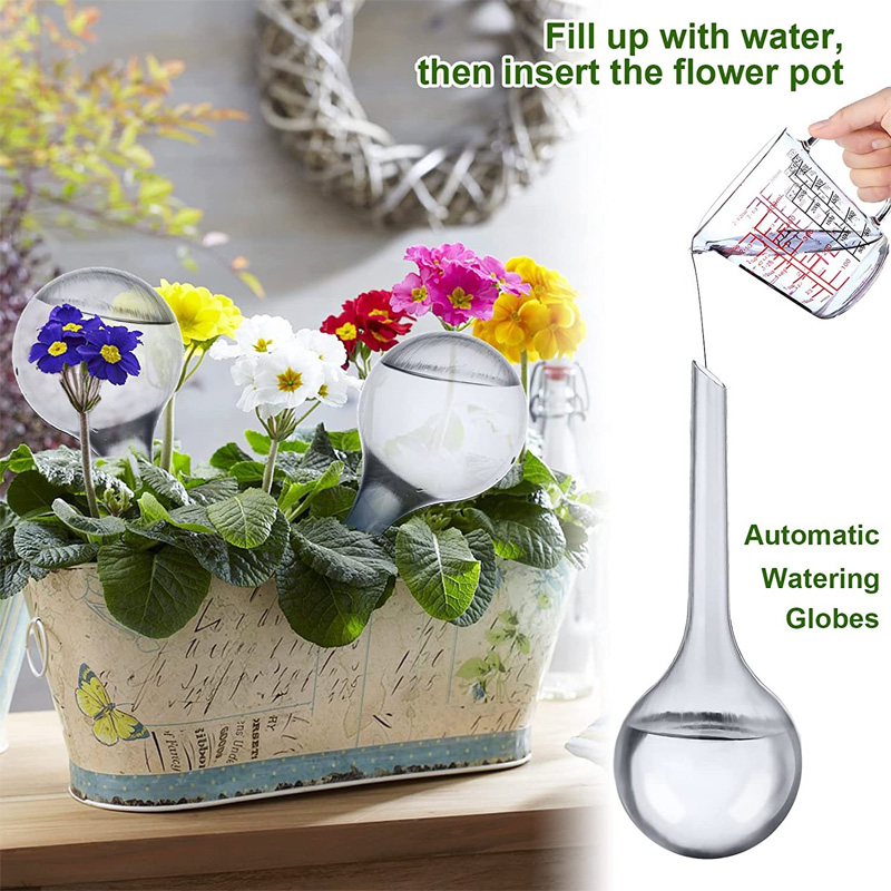 5/10 قطعة لمبات سقي النباتات ا - مراجعة Automatic Plant Waterer وسعره
